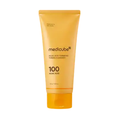 Kojic Acid And Turmeric Skin Lightening And Toning Cleanser 120g _ Medicube