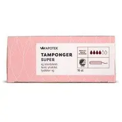 apotek tamponger super