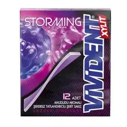 Vivident Storming Raspberry Flavor Gum 33 Gm