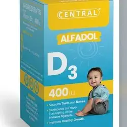 Central Alfadol D3 400 I.U. ڤیتامین دی