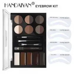 All in One Eyebrow Makeup Palette Set - 12 Color Eyebrow Powders