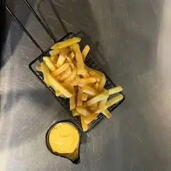 Fries With Cheddar Sauce