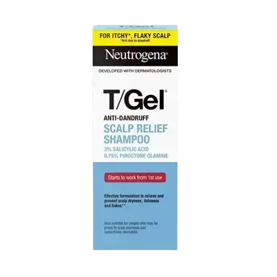 T/Gel Anti-Dandruff Scalp Relief Shampoo For Itchy & Flaky Scalp 250ml _ Neutrogena