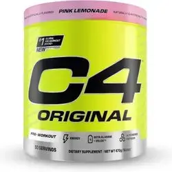 C4 Original Pre-Workout pink lemonade flavor-50 servings