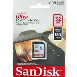 Memory Sandisk for Camera 32 GB