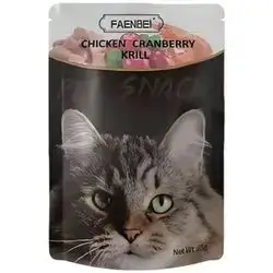 Faenbei Chicken Cranberry Krill 85g