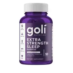 Goli Extra Strength Sleep Gummies 50 Gummies