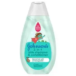 Johnson's Kids Cond&shmp 2in1 500ml