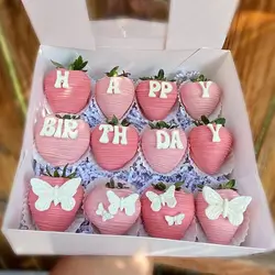 HBD Strawberry Box