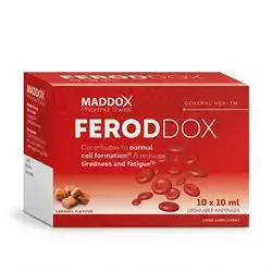 Maddox feroddox Iron oral vials