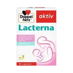 Lacterna to Support Breast Milk Production 30 Capsules _ Doppel herz