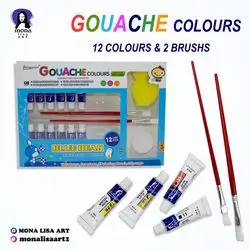Gouache colour,12 COLOUR
