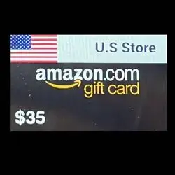 amazon gift card  35$