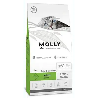 Molly RENAL CARE Light & Sterilised Salmon 2Kg
