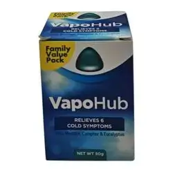 Vicks VapoRub, Original, Cough Suppressant, Topical Chest Rub & Analgesic Ointment, Medicated Vicks Vapors, Relief from Cough Due to Cold, Aches & Pains