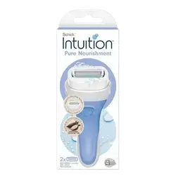 Intuition Pure Nourishment Razors for Women 1 Razor +1 Travel Cap _ Schick