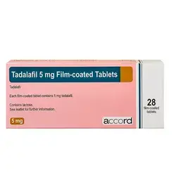 Tadalafil 5mg Film-Coated Tablets 28 tablets accord