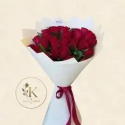 25 Red Roses Bouquet