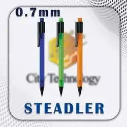 mechanical pencil Steadler (0.7) colour in image (multi colour) (blue+orange+green)