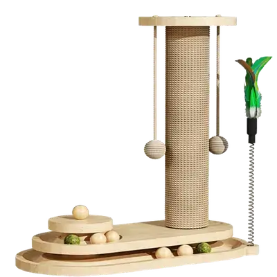 E758 Wooden Scratcher