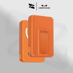 KEEPHONE KUPPA MagSafe Power Bank 10000 mAh 25W Qi 2 - Orange