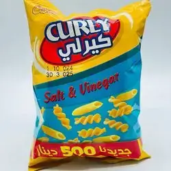 Small Salt And Vinegar Curly Chips