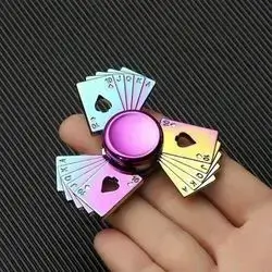 Aronclub Metal Fidget Spinner with fingertip function, alloy hand spinner, gift