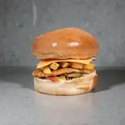 Chicken Burger With Cheese