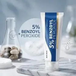 Körmesic 5% Benzoyl Peroxide Anti-Acne Facial Cleanser