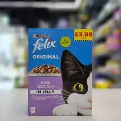 Felix Orginal Mixed Selection In Jelly 12pcs x 85g