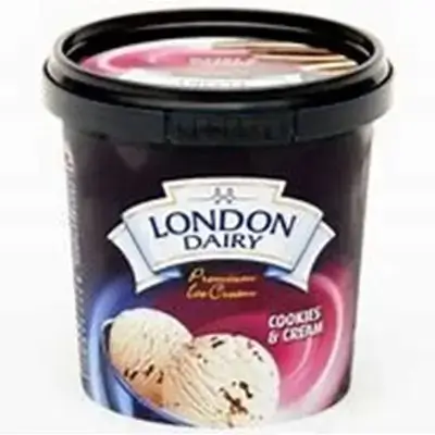 London Dairy Ice Crm Cookies Cup73g