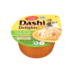 Inaba - Dashi Delights - Chicken with Tuna & Scallop 70g