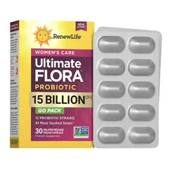 ultimate flora probiotic 15 billion 60cap