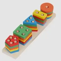 Wooden Intellectual Game