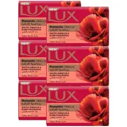 Lux Romantic Hibiscus Bar Soap - 6 x 170g