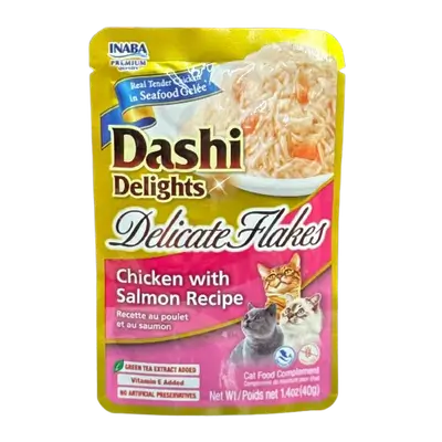 INABA Dashi Delights Silky Broth Chicken with salmon