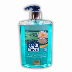 Fine Liquid Soap + Body Wash (Blue) 500ml