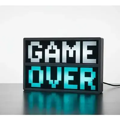 GAME OVER LED Figure