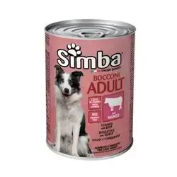 Simba Dog Chunks with Beef 400g