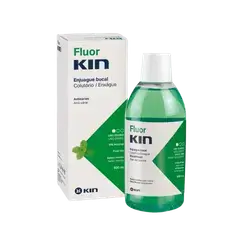 Fluor Anticaries Mouthwash Strong Mint 500ml _ Kin