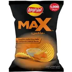 Lay's Max creamy cheddar cheese flavor 80g±5