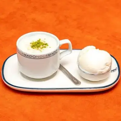 Sahlab with Ice Cream