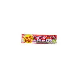 Chupa Chups Big Babol Strawberry Cream Flavoured Chewing Gum 5X22.5G