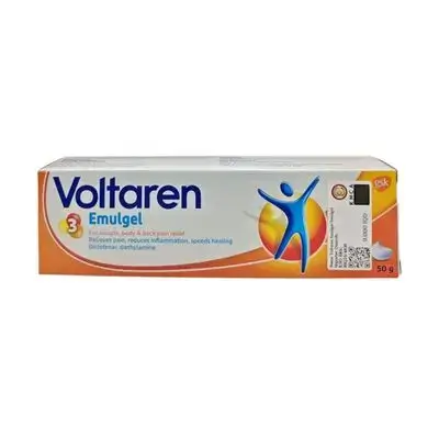 فولتارين، إيملجل 1%، يخفف الألم، ويقلل الالتهاب - 50 جم//VOLTAREN EMULGEL