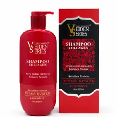 Veiden Series Shampoo Collagen (With Botox, Keratin, Collagen Protein - Brazilian Protein Repair System, Legendary)