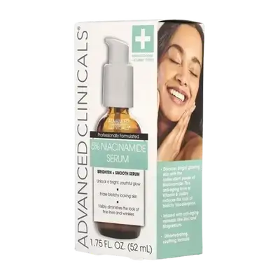 Niacinamide 5% Serum Brighten + Smooth Serum 52ml _ Advanced Clinicals