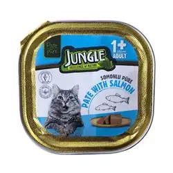 Jungle ALUMINUM Cat Wet Food with Salmon 100g