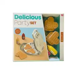 Delicious Party Kitchen Cooking Pretend Play Set