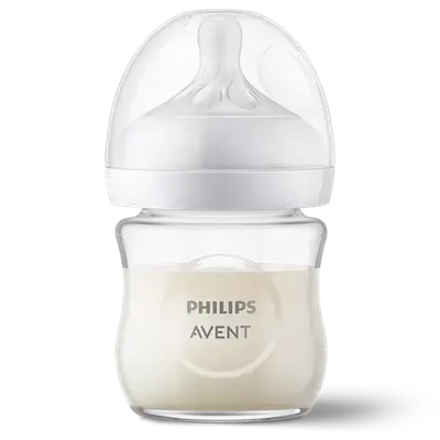 Avent Natural Response Baby Bottle 0M+ 125ml _ PHILIPS