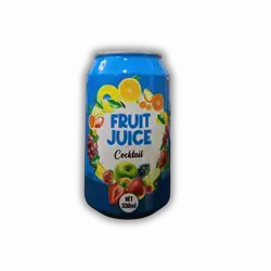 330ml can of fruit juice